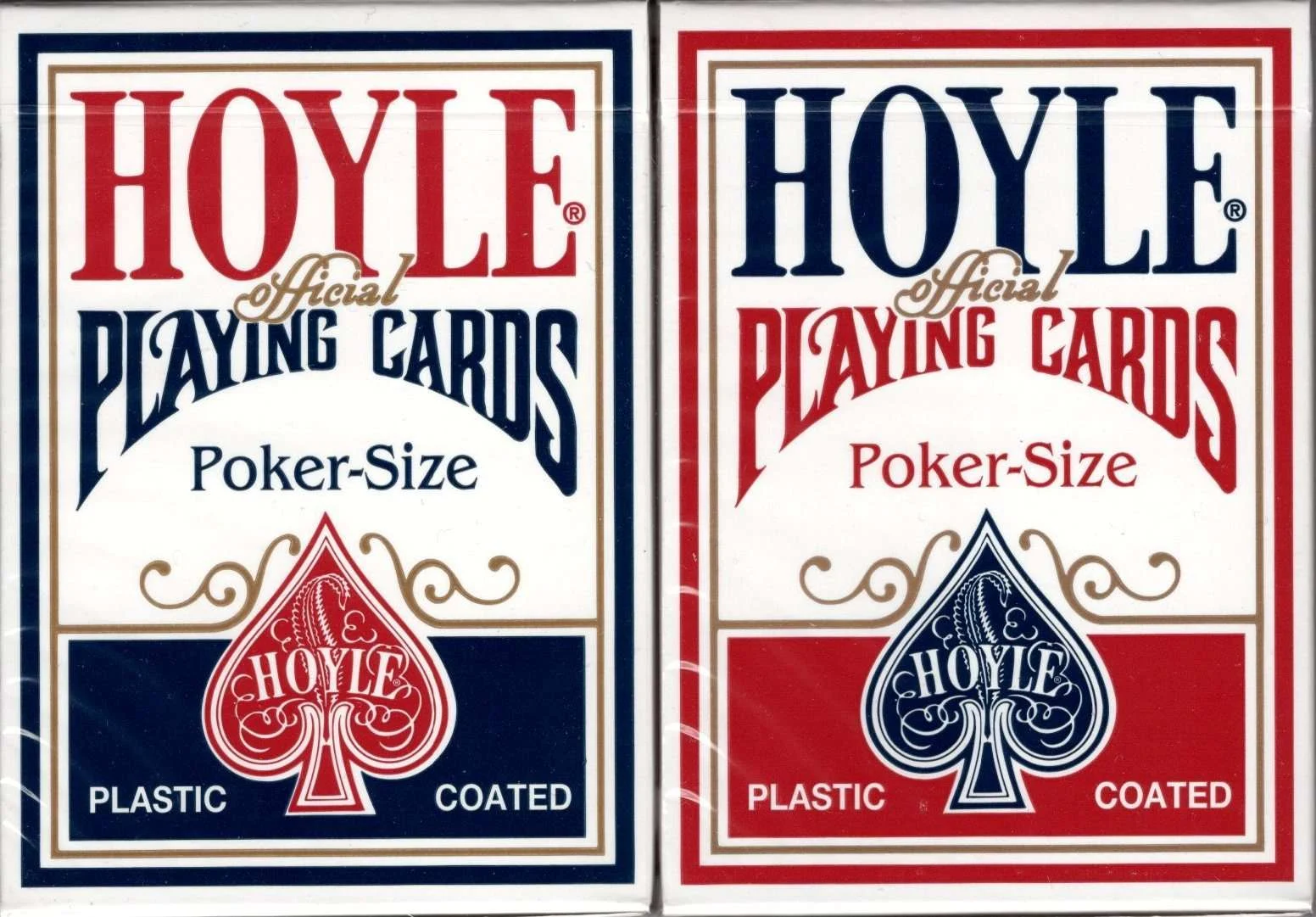 Hoyle Standard Red & Blue Deck Set Playing Cards