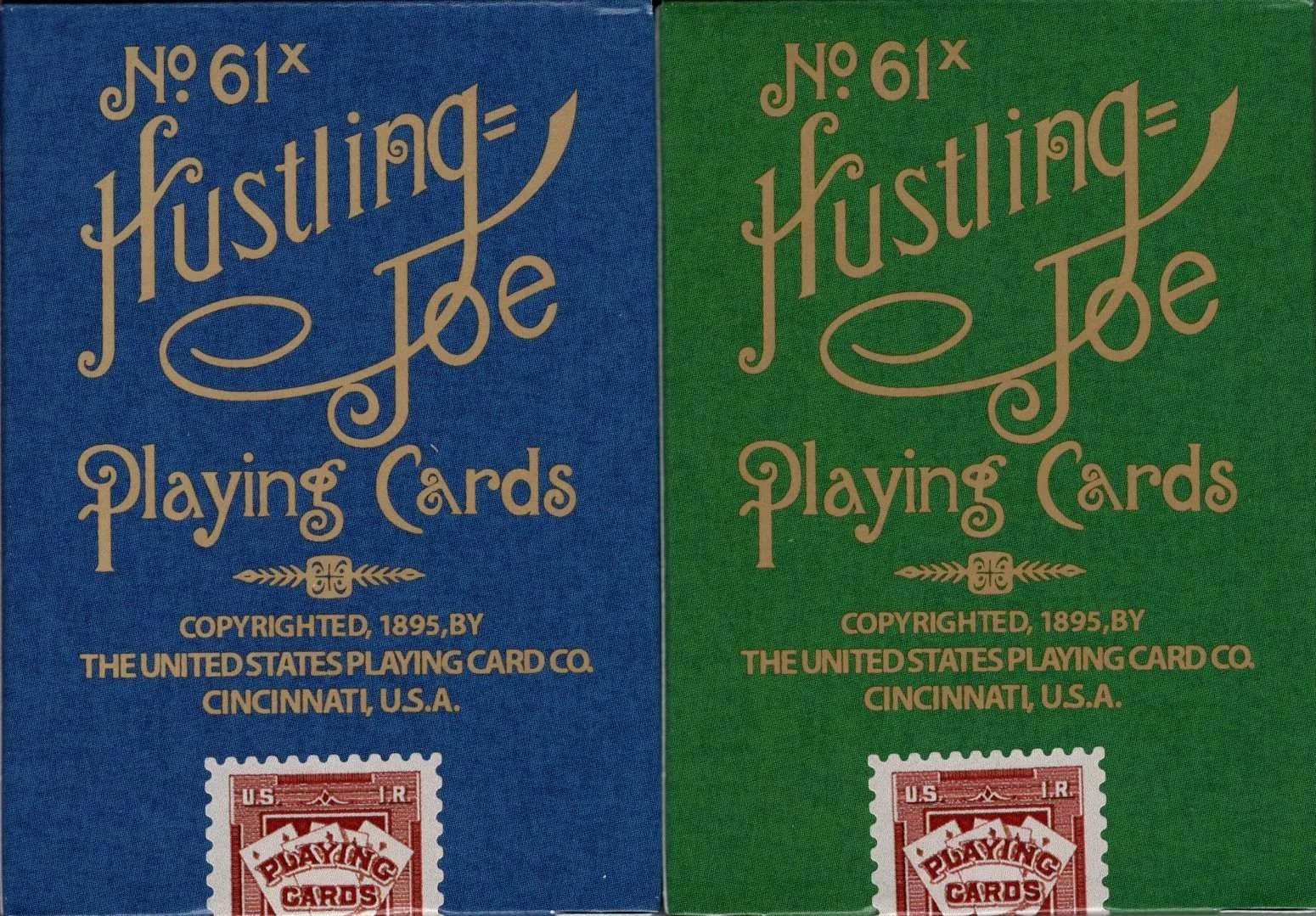 Hustling Joe Reproduction Playing Cards USPCC