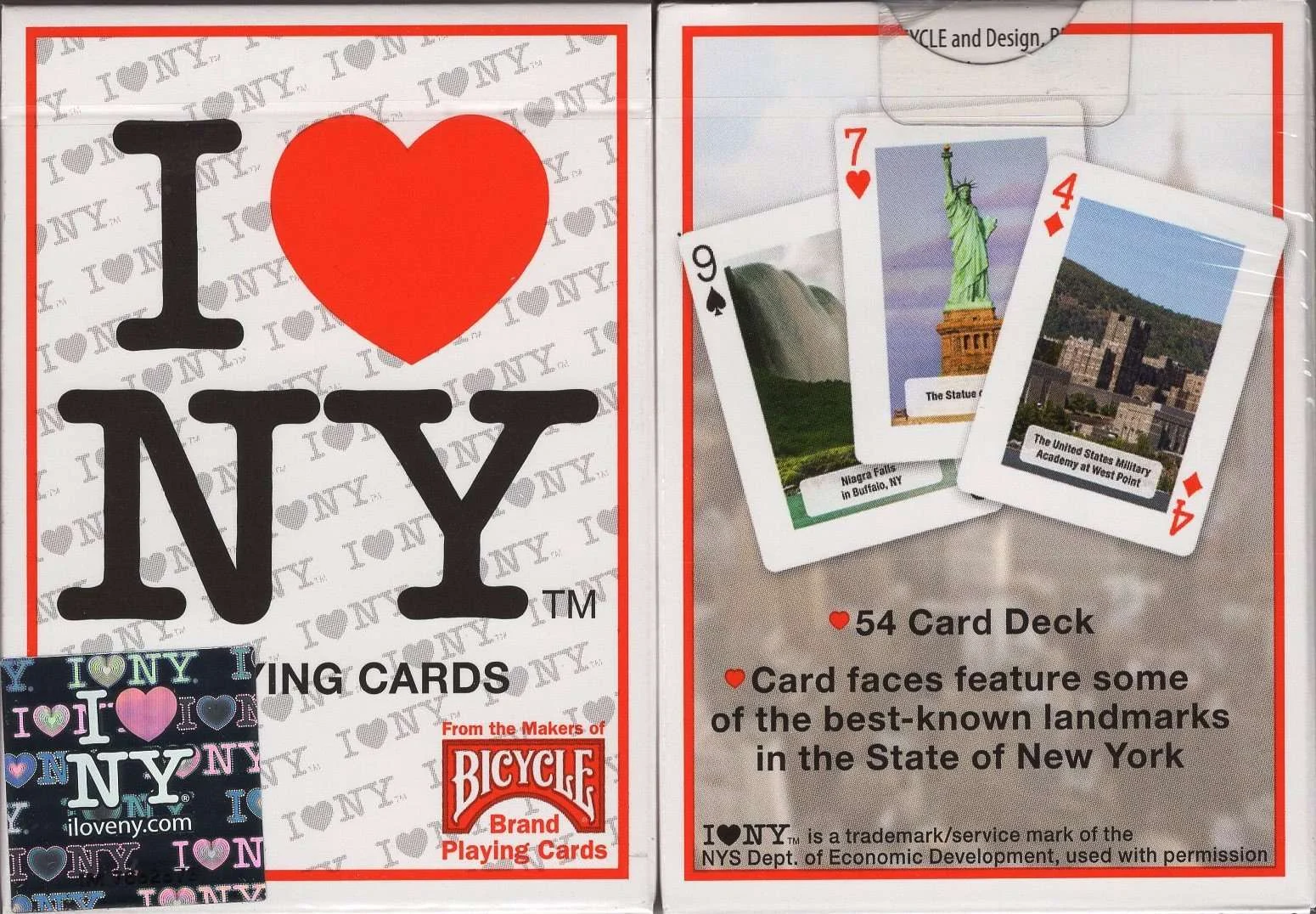 I Love NY Playing Cards USPCC