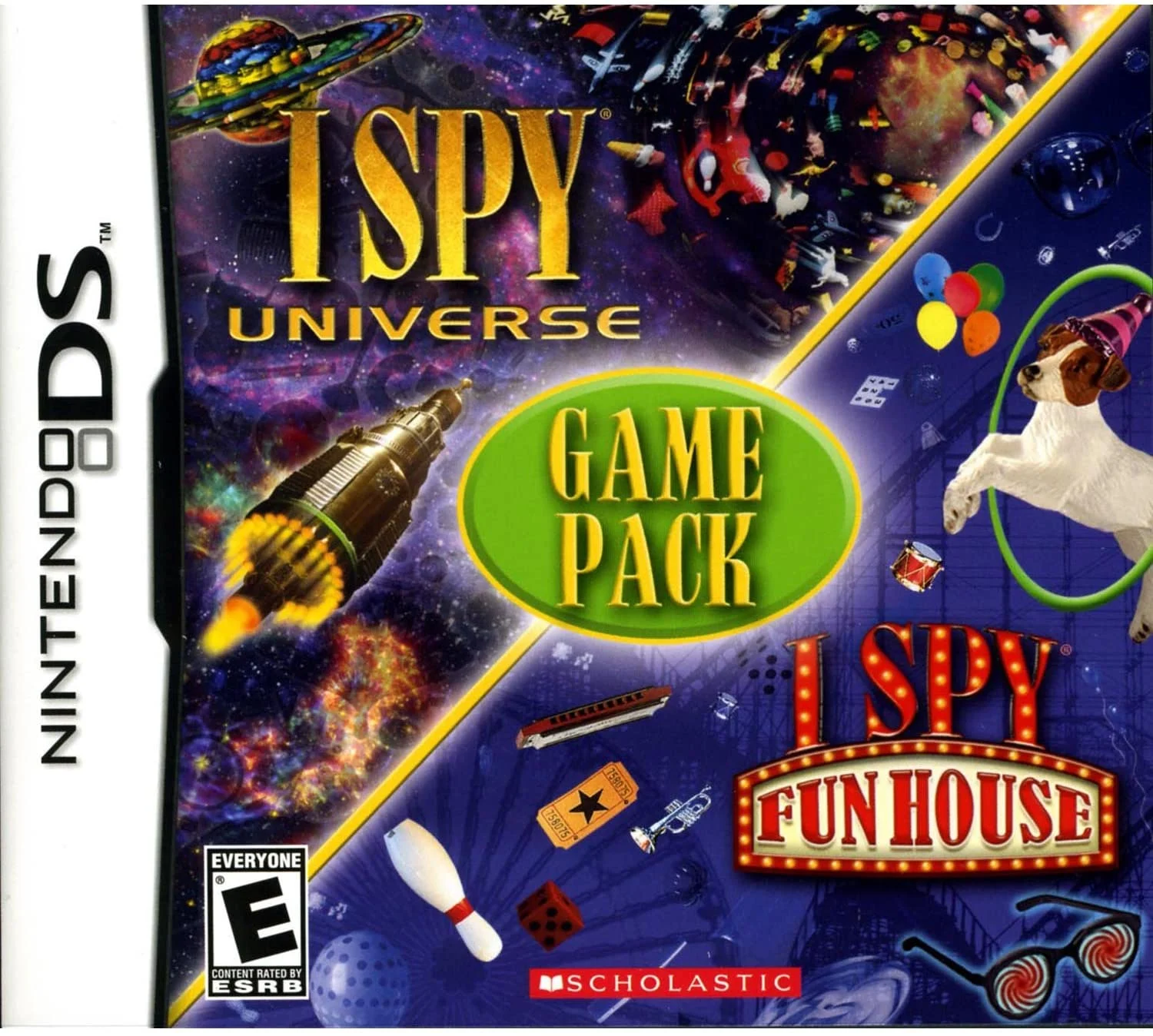 I Spy Game Pack: Universe & FunHouse (NDS)