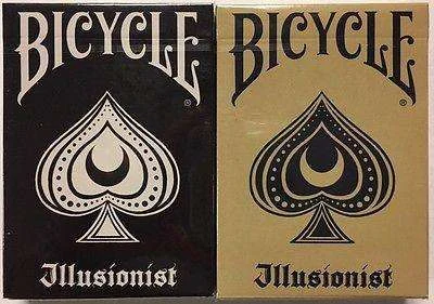 Illusionist 2 Deck Set Light & Dark Bicycle Playing Cards