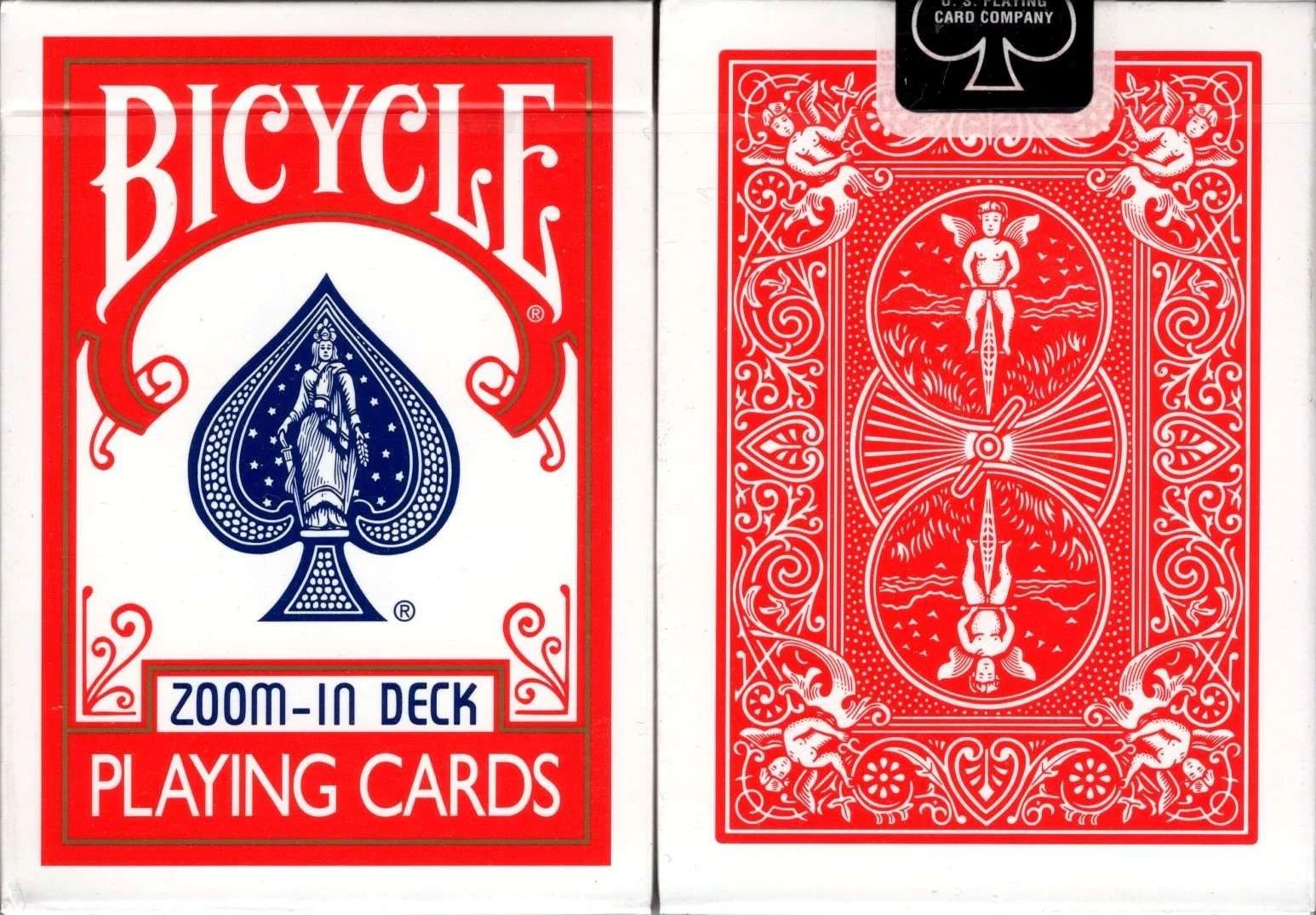 Zoom-In Bicycle Playing Cards