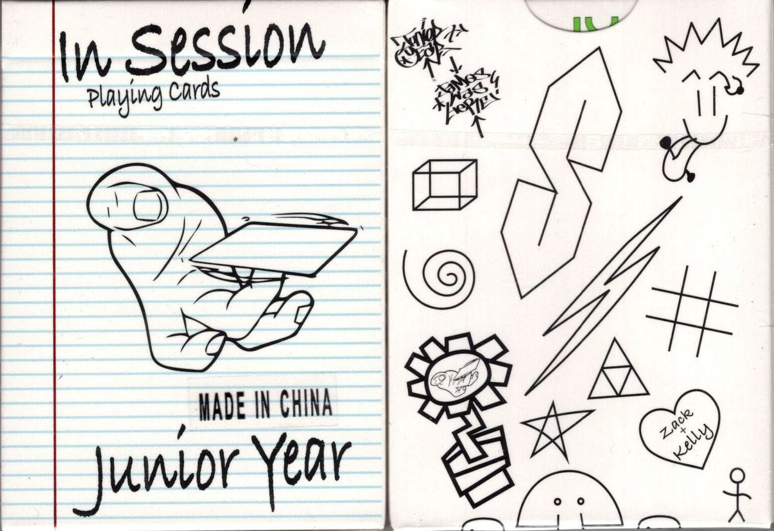In Session Junior Year Marked Playing Cards WJPC