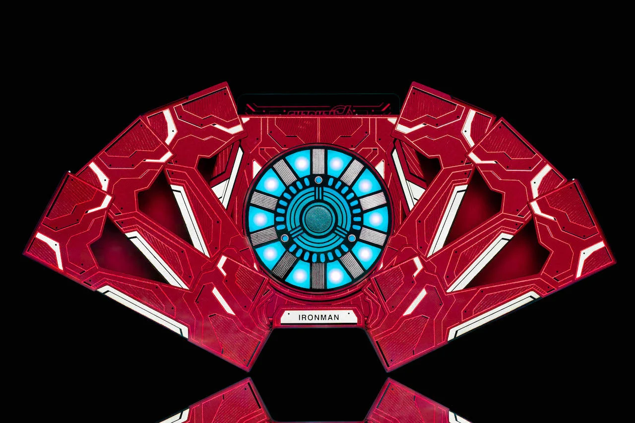 Iron Man Mark 33 Silver Playing Cards