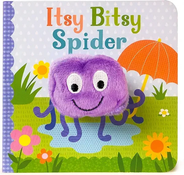 Itsy Bitsy Spider - Finger Puppet Board Book for Babies and Toddlers