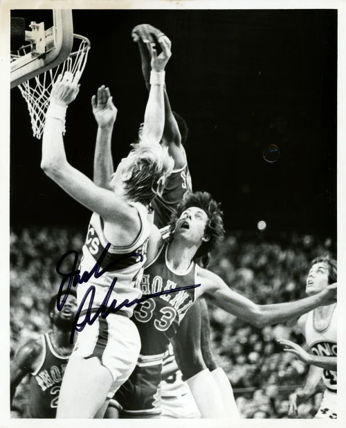 Jack Sikma Autographed 8x10 Photo Seattle Supersonics MCS Holo #70252