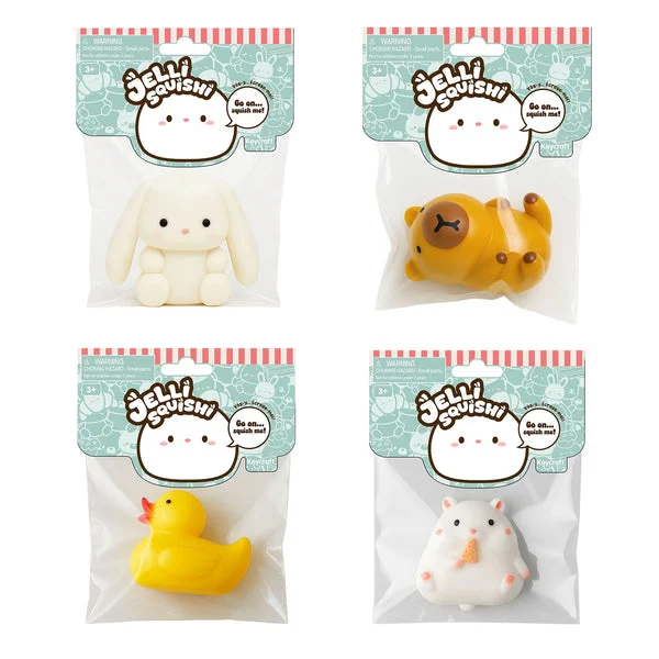 Jelli Squishi Pets Medium Squishy Toy - Assorted Styles