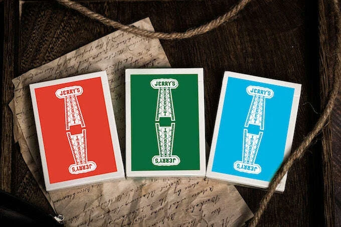 Jerry's Nugget Marked Monotone Playing Cards USPCC