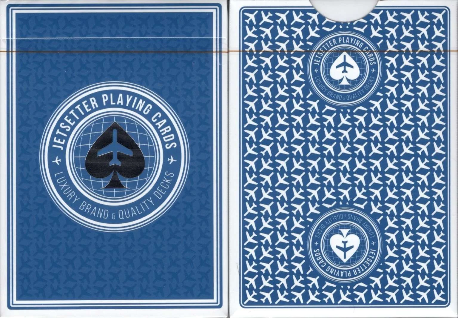 Jetsetter Premier Altitude Blue v2 Playing Cards EPCC