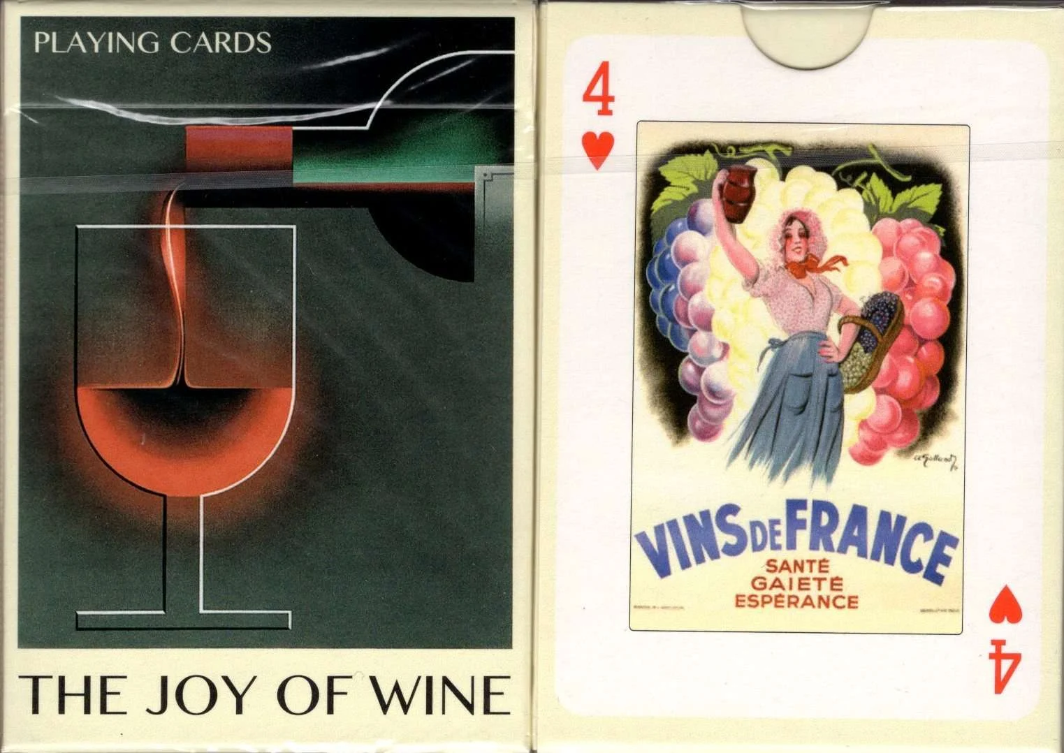 The Joy of Wine Playing Cards Piatnik