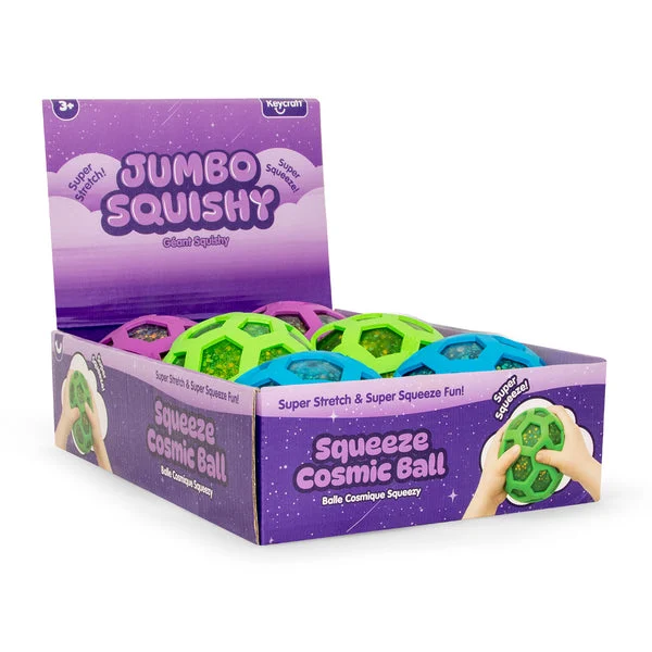 Jumbo Squishy Cosmic Ball Stress Toy - Assorted Colors