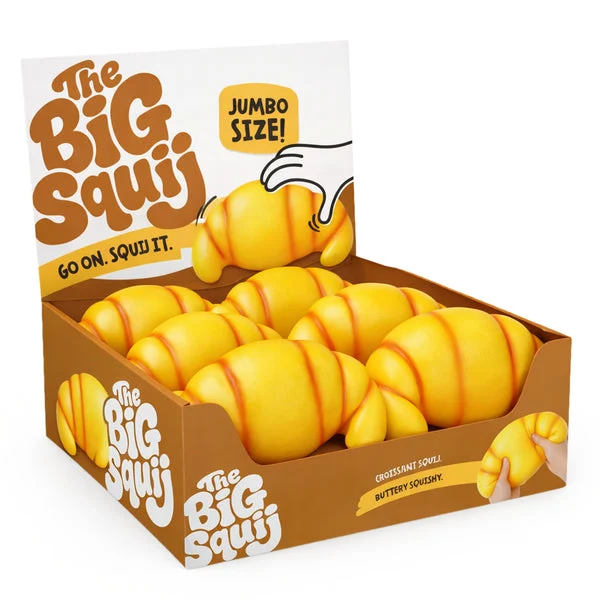 Jumbo Squishy Croissant Stress Toy