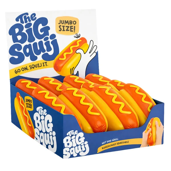Jumbo Squishy Hot Dog Stress Toy