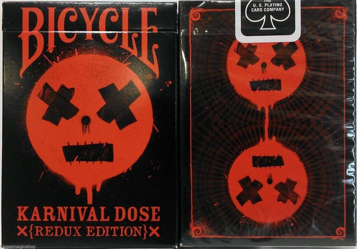Karnival Dose Redux Red Bicycle Playing Cards Deck