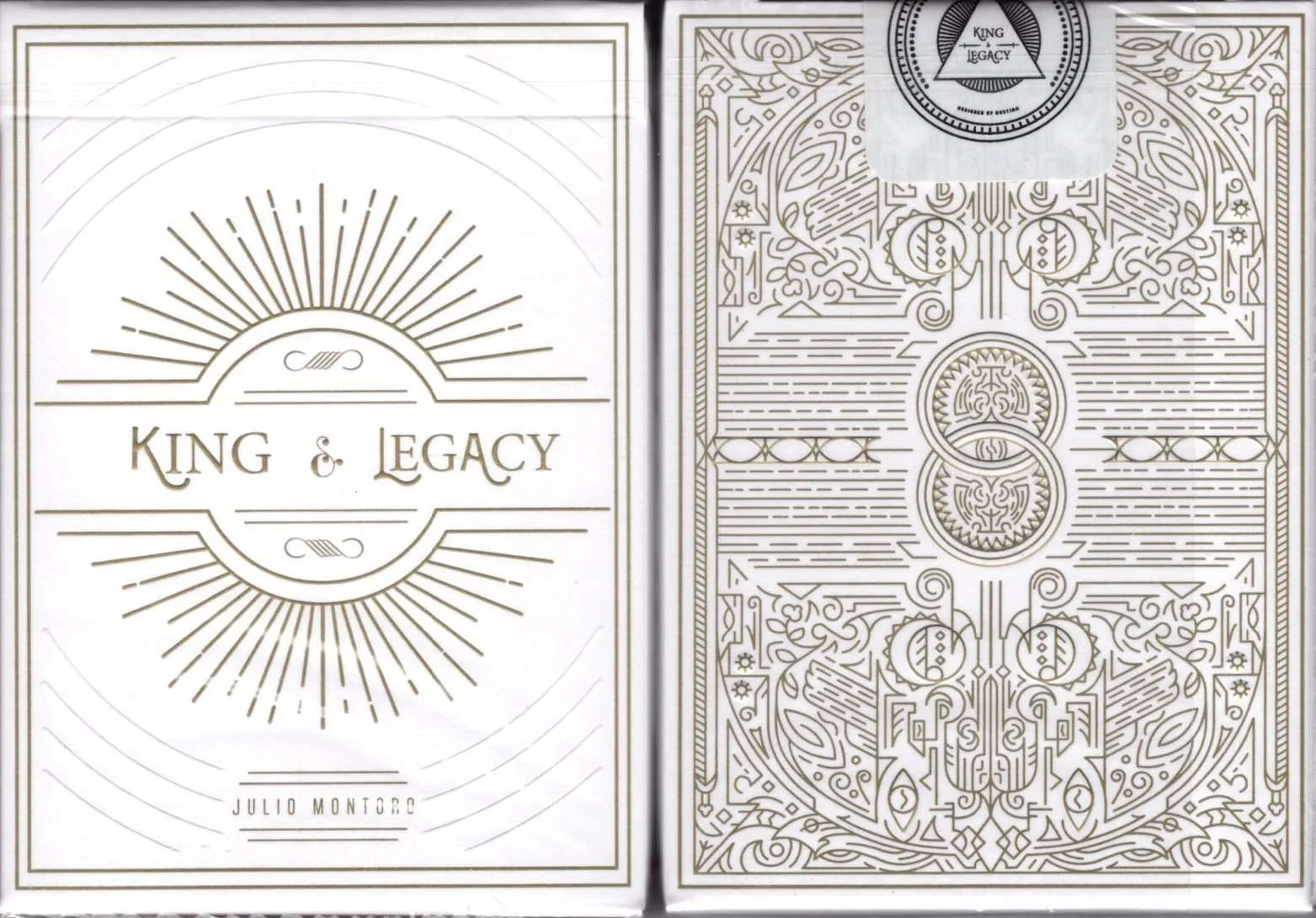 King & Legacy Gold Marked Playing Cards USPCC