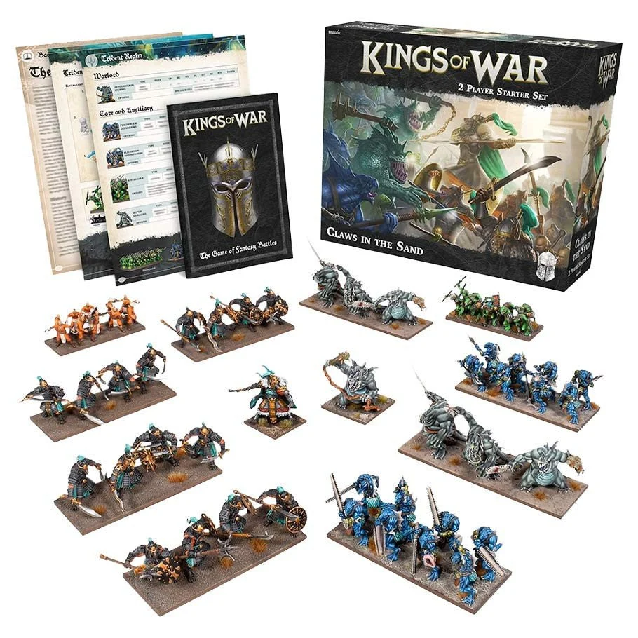 Kings of War 4th Ed Claws in the Sand 2 Player Set