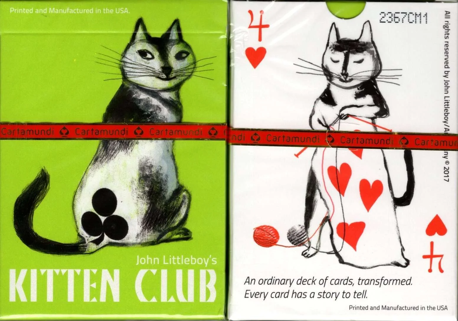 Kitten Club Cat Playing Cards Cartamundi