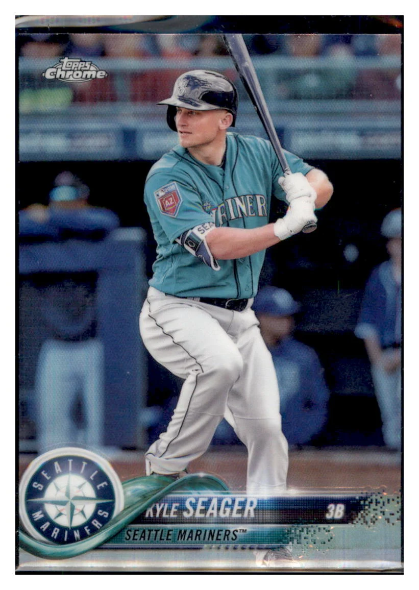 Kyle Seager 2018 Topps Chrome Seattle Mariners #159 MLB Collectible Baseball Card VSMP1IMB