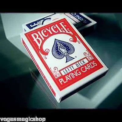 Lefty Red Bicycle Playing Cards Deck