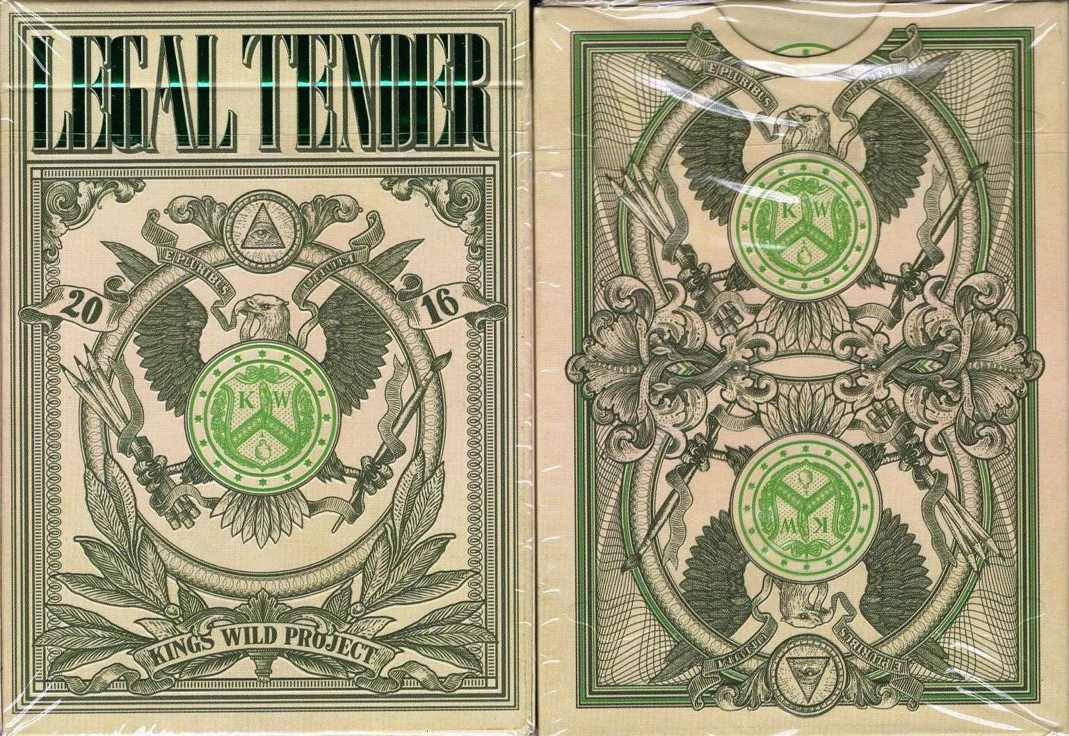 Legal Tender USA Playing Cards EPCC