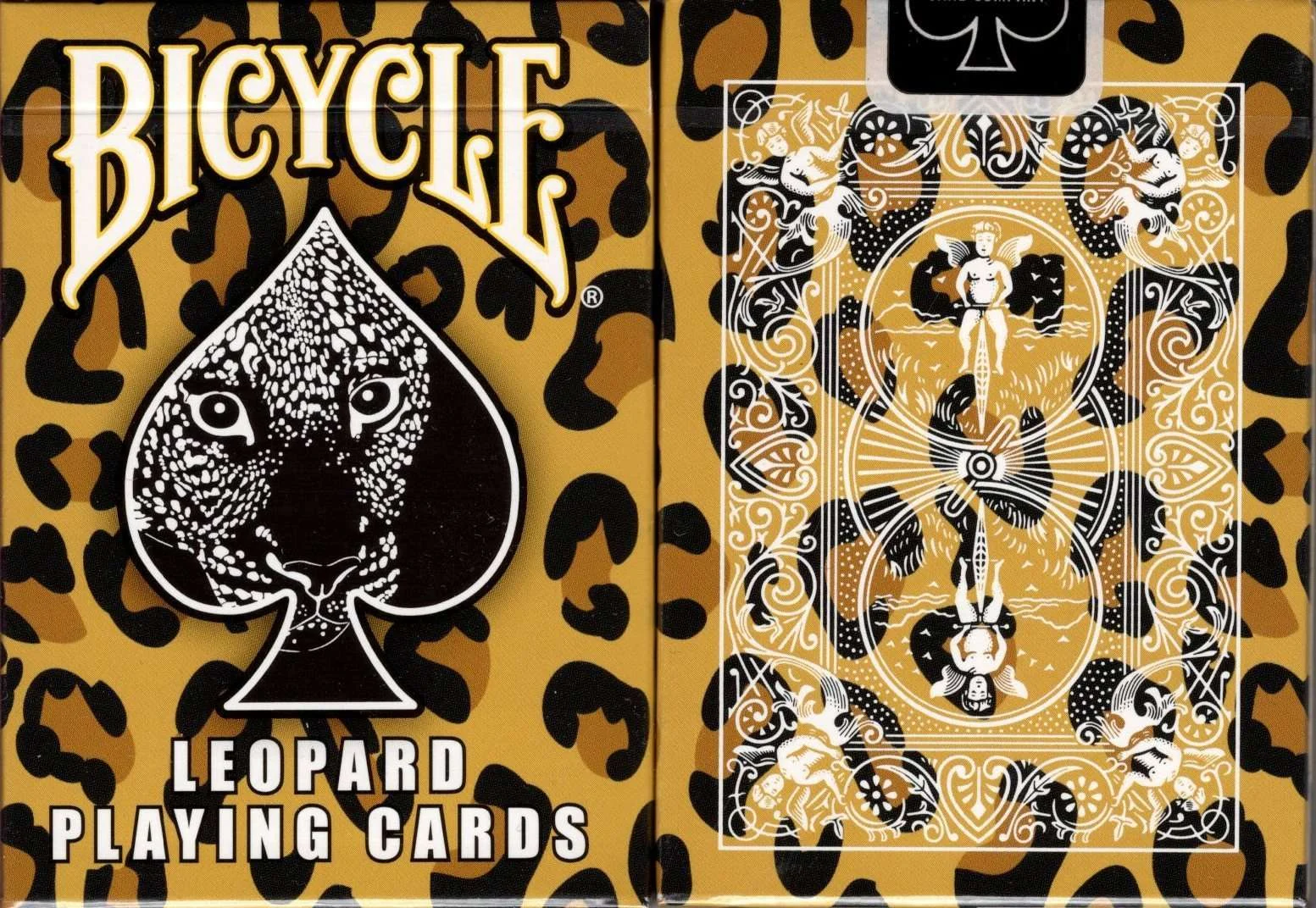 Leopard Bicycle Playing Cards
