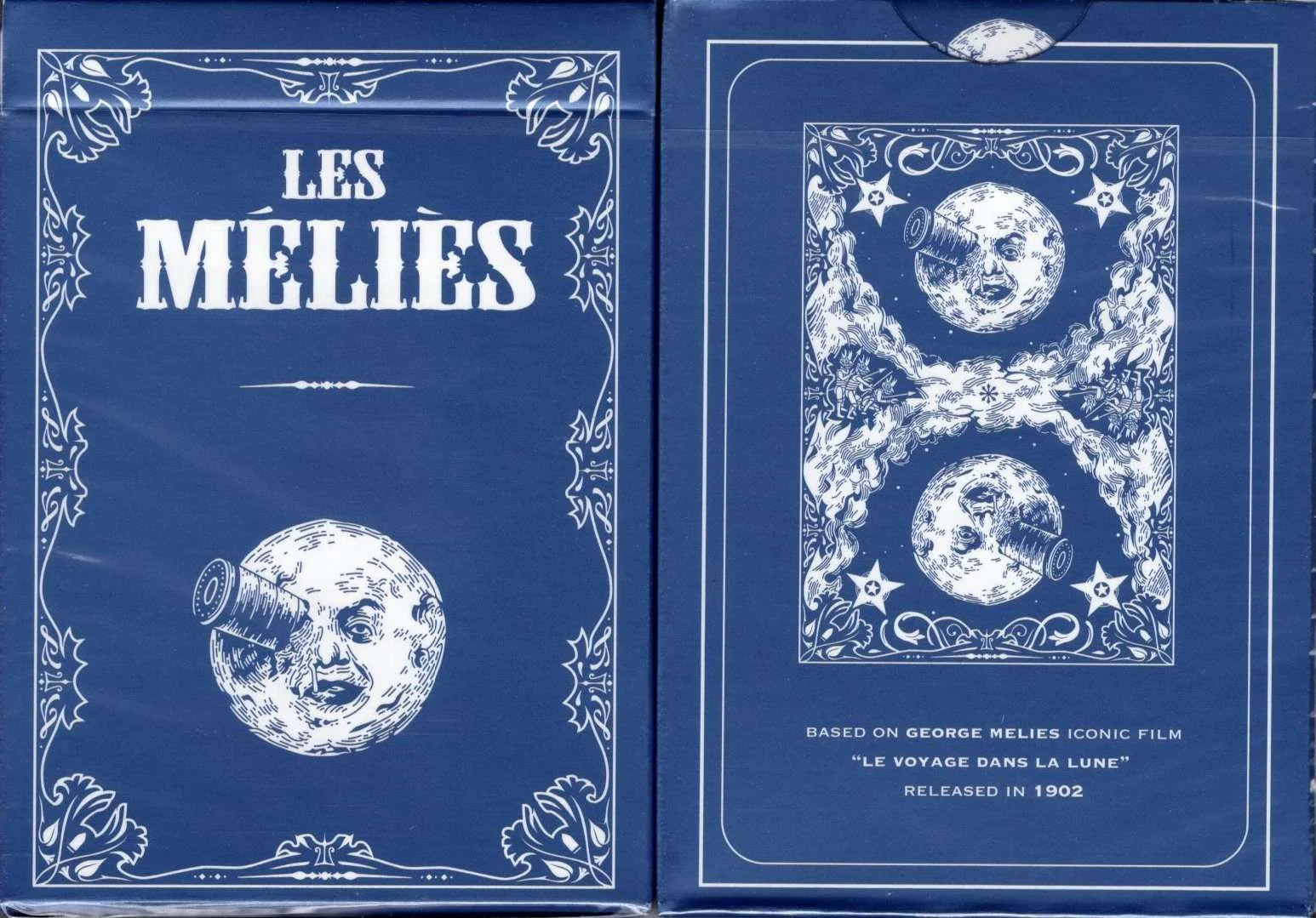 Les Melies Conquest Blue Playing Cards USPCC