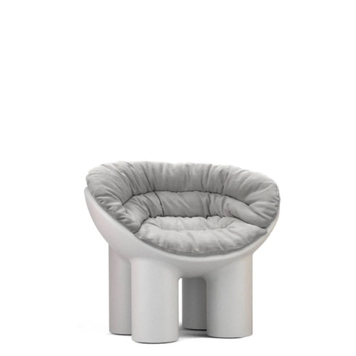 Light Roly Poly Armchair Cushion Available in 2 Colours