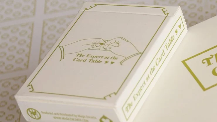 Limited Edition Expert At The Card Table Playing Cards - White