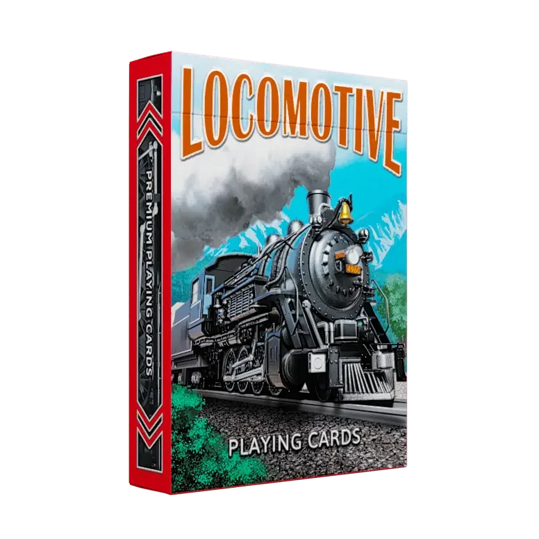 Locomotive Playing Cards – Steam Train Deck