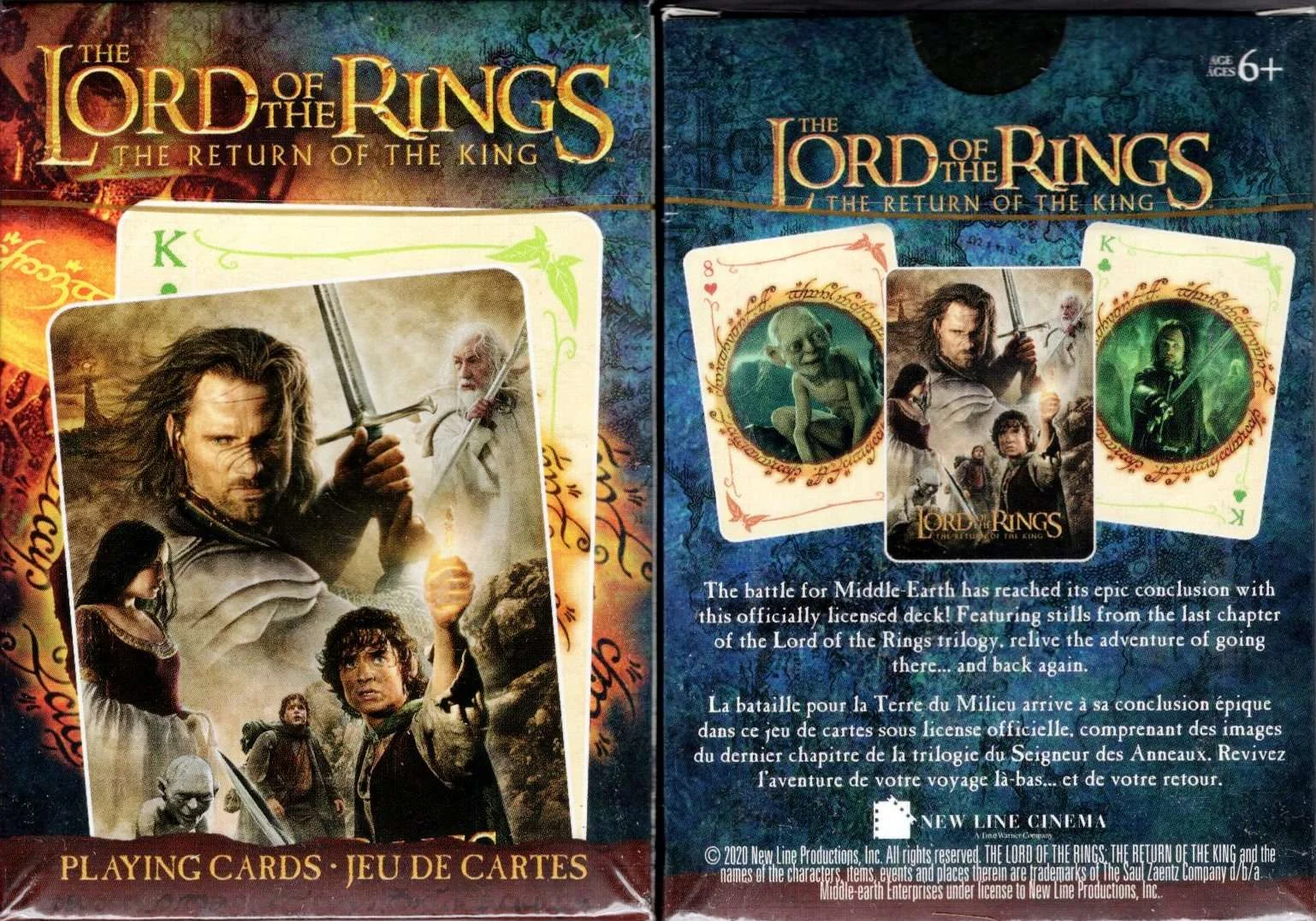 Lord of the Rings Return Of The King Playing Cards Aquarius