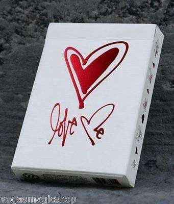 Love Me Playing Cards by Theory 11 and Curtis Kulig