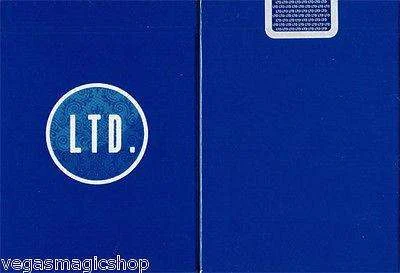 LTD Blue Playing Cards Deck USPCC