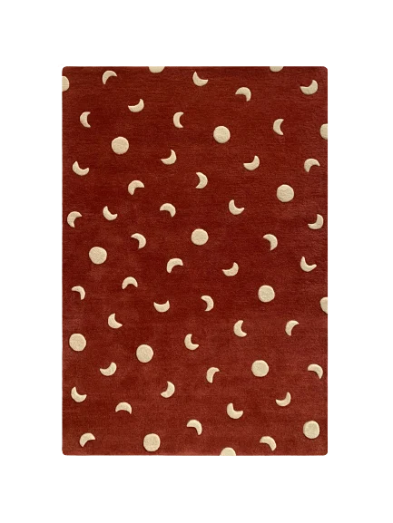 Luxury Moon Rug Available in 2 Sizes