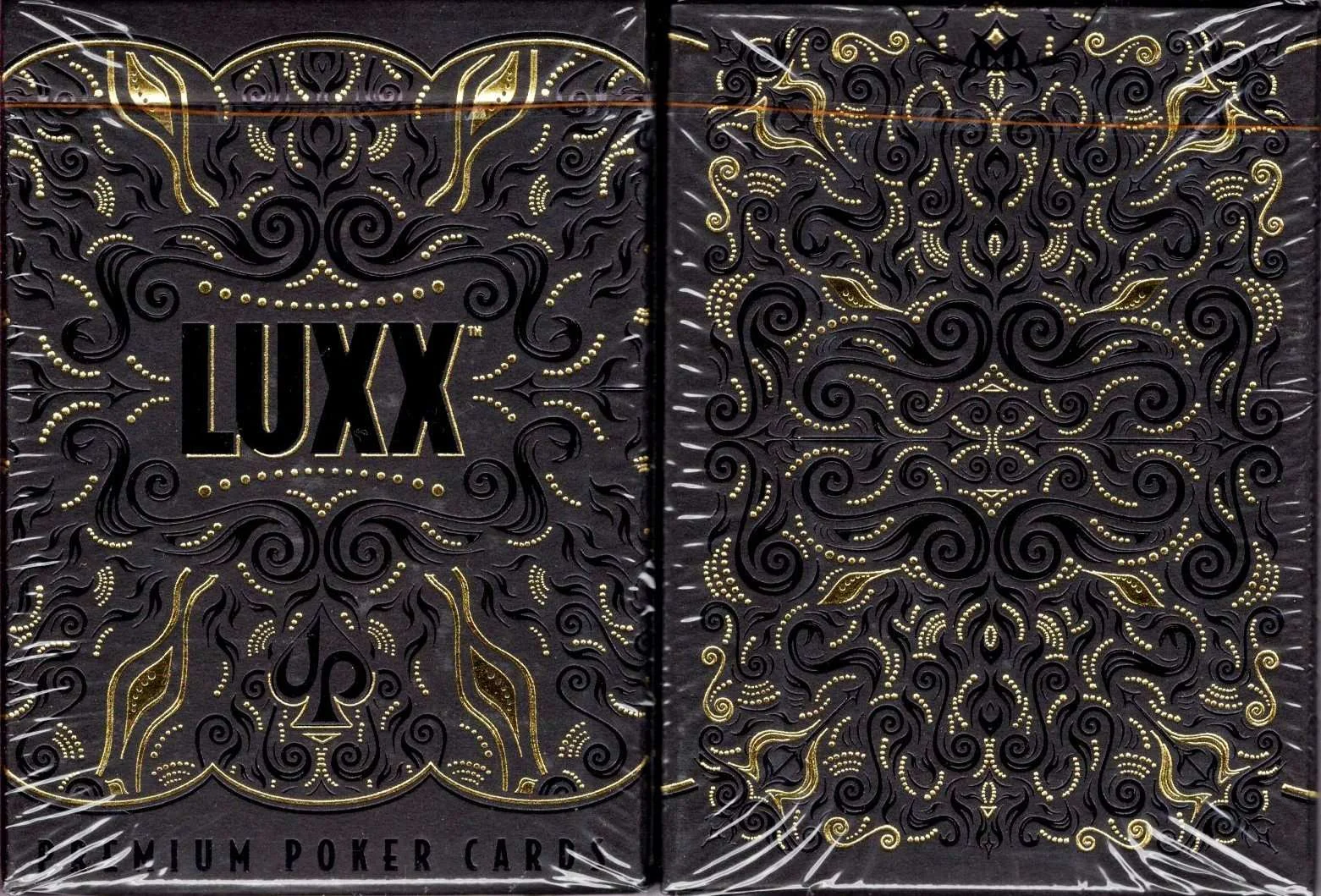 Luxx Shadow Gold v2 Playing Cards LPCC