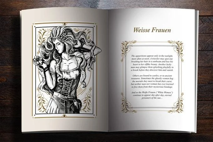 Märchen Playing Cards Legends Booklet