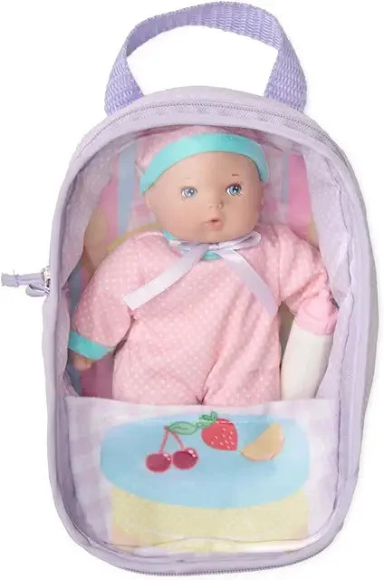Madame Alexander 8-Inch Take Along Cuties Baby Doll - Lavender