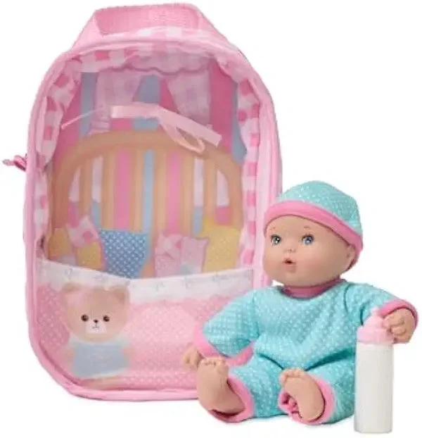 Madame Alexander 8-Inch Take Along Cuties Baby Doll - Pink