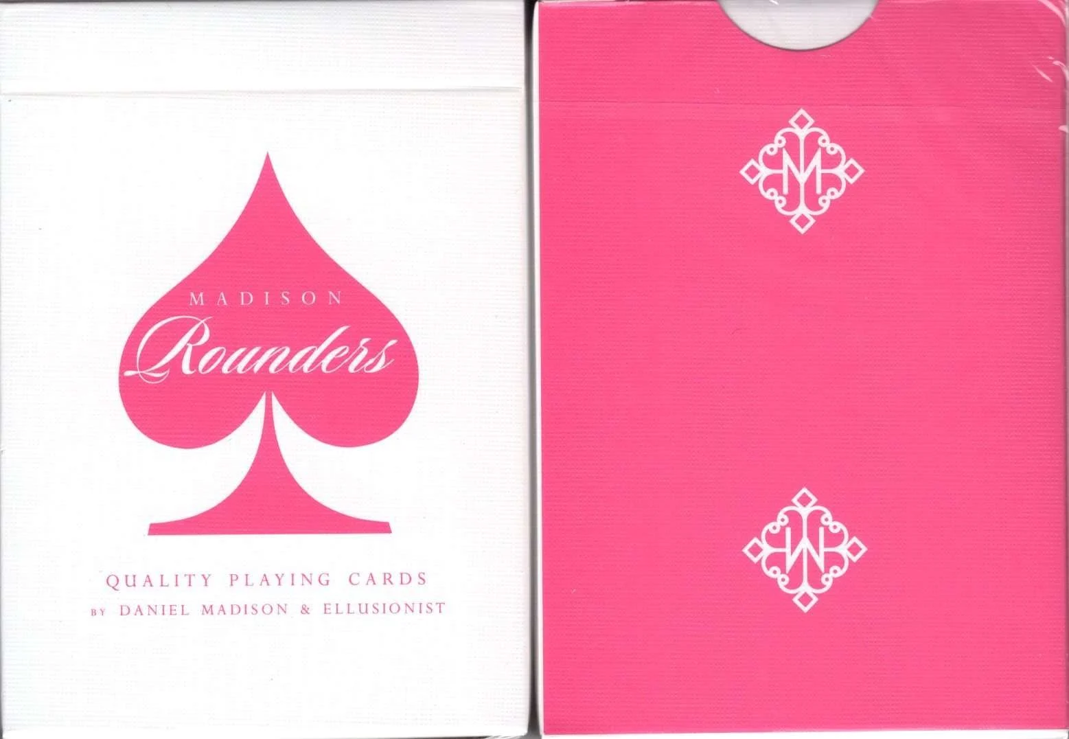 Madison Rounders Pink Playing Cards USPCC