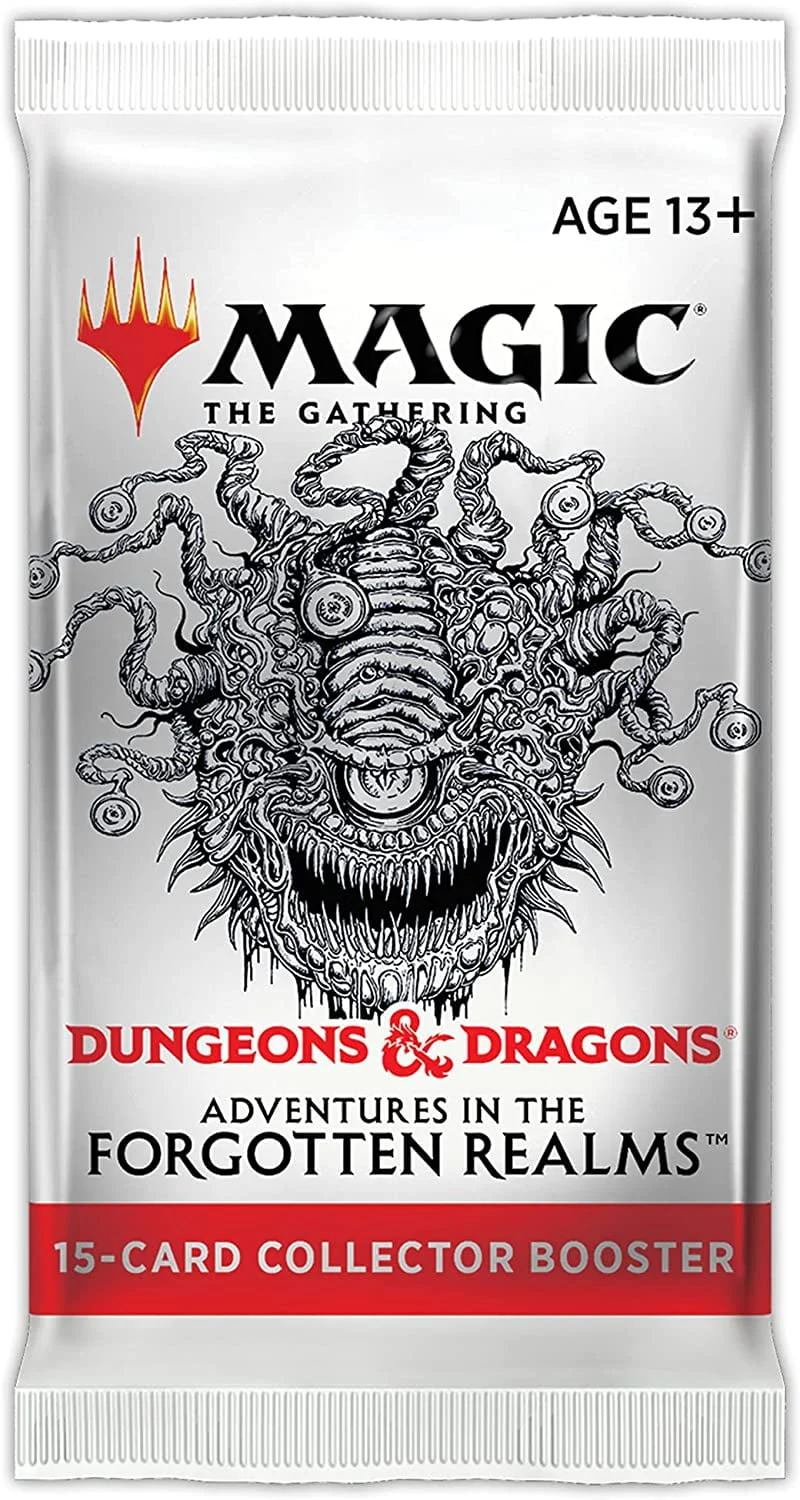 Magic: The Gathering Adventures in The Forgotten Realms Collector Booster Pack | 15 Magic Cards