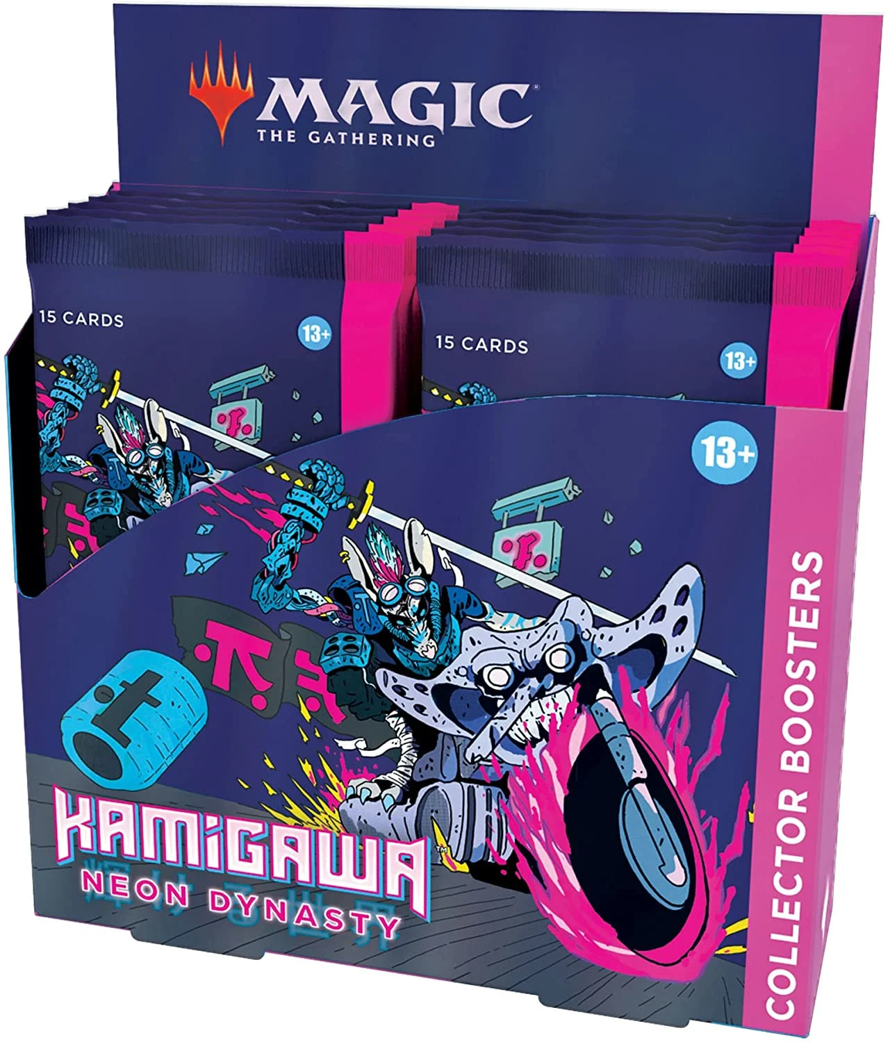 Magic: The Gathering Collector Booster Box Case - Kamigawa: Neon Dynasty (Case of 6)