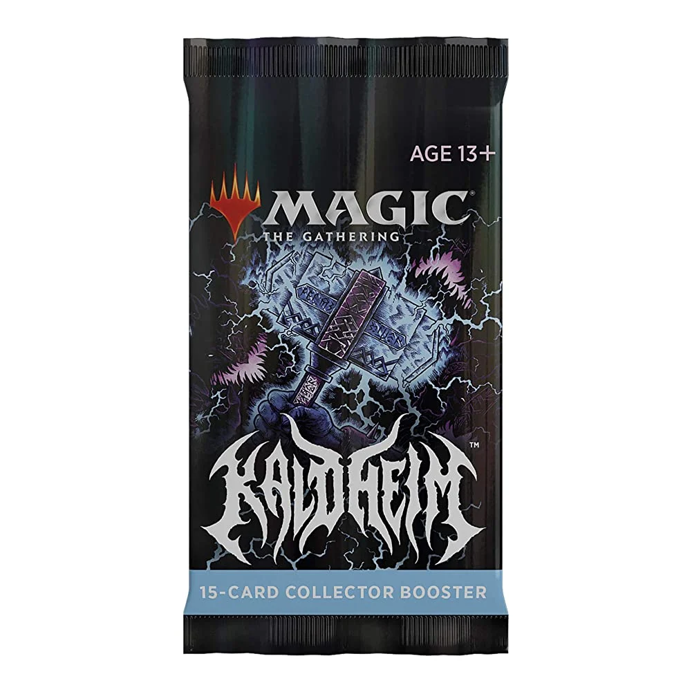 Magic: The Gathering Kaldheim Collector Booster Pack - 15 Cards
