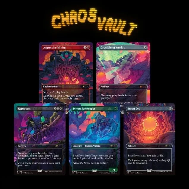 Magic the Gathering Secret Lair Alien Auroras (Non-Foil)