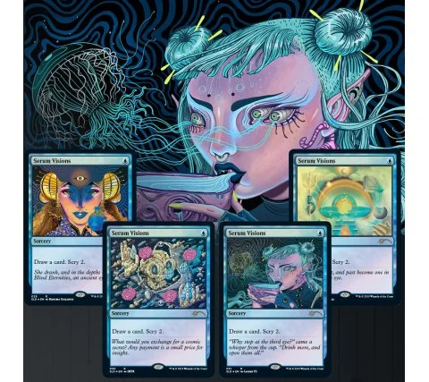 Magic the Gathering Secret Lair Drop Series: Seeing Visions