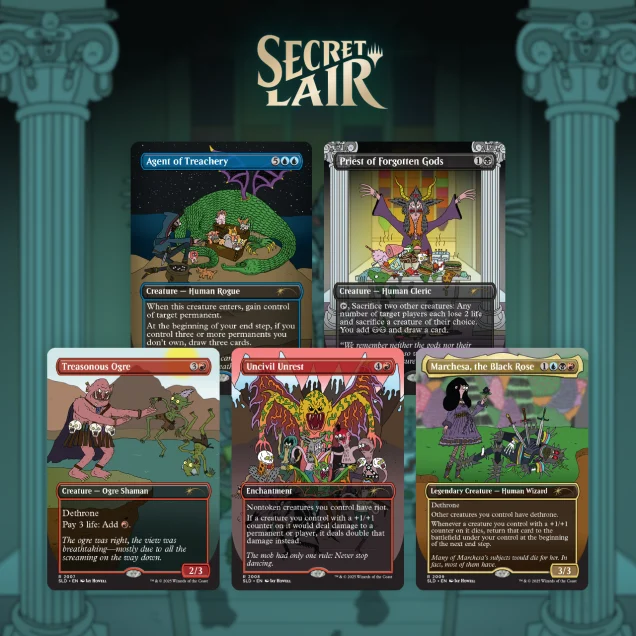 Magic the Gathering Secret Lair Featuring: Jay Howell (Non-Foil)