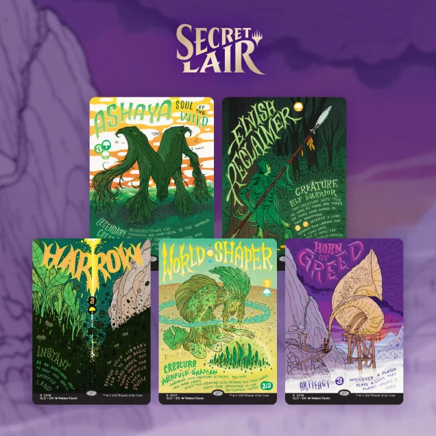 Magic the Gathering Secret Lair Garden Buds (Foil)