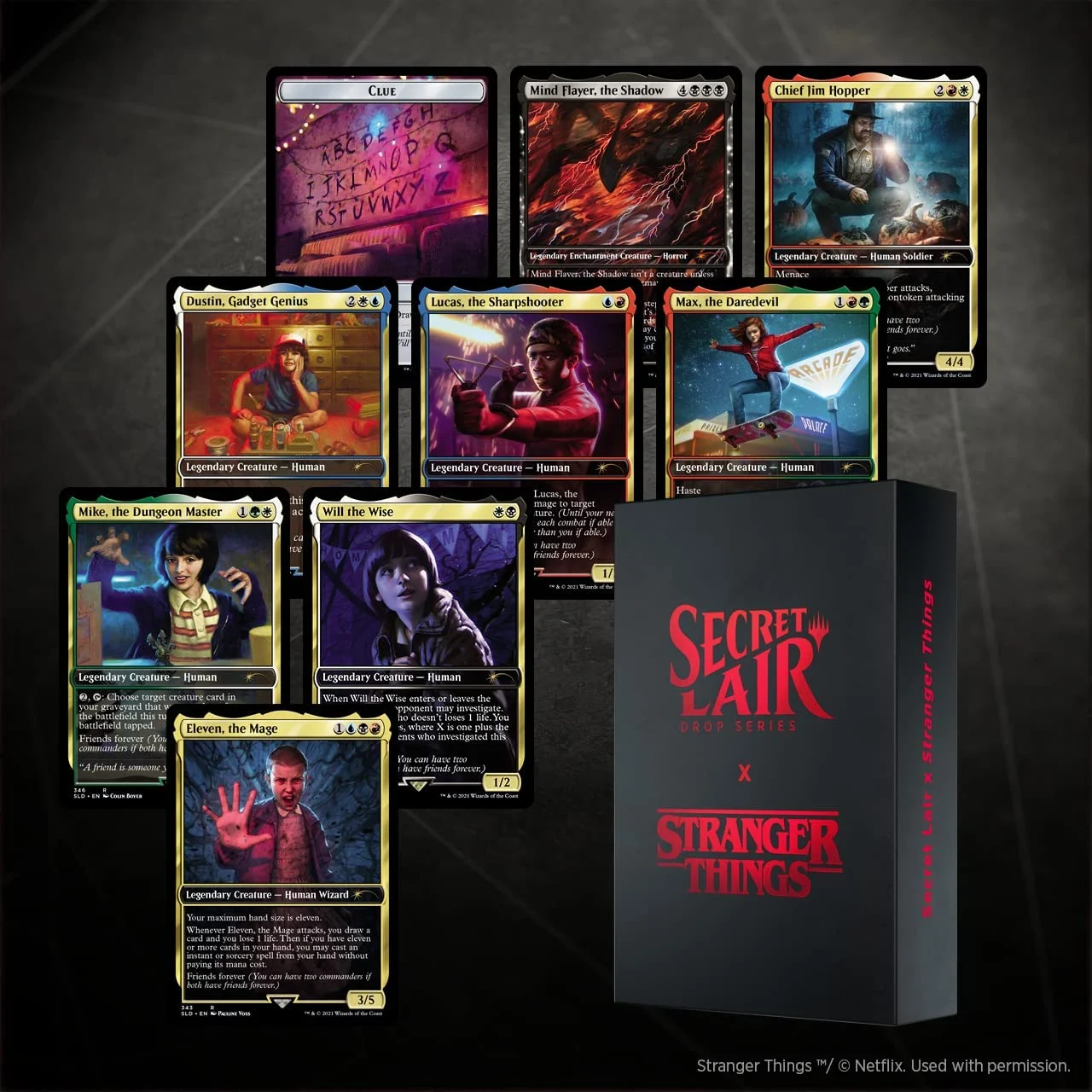 Magic: The Gathering Secret Lair - Non-Foil Edition - MTG x Stranger Things