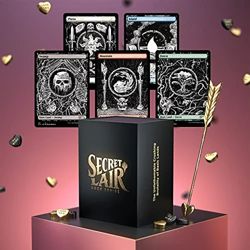 Magic: The Gathering Secret Lair - Non-Foil Edition - Unfathomable Crushing Brutality of Basic Lands