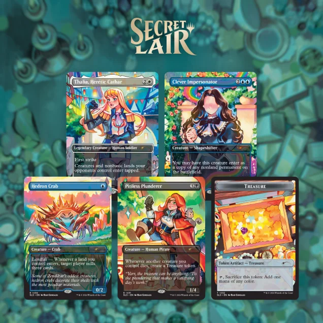 Magic the Gathering Secret Lair Pick ‘em & Stick ‘em (Foil)