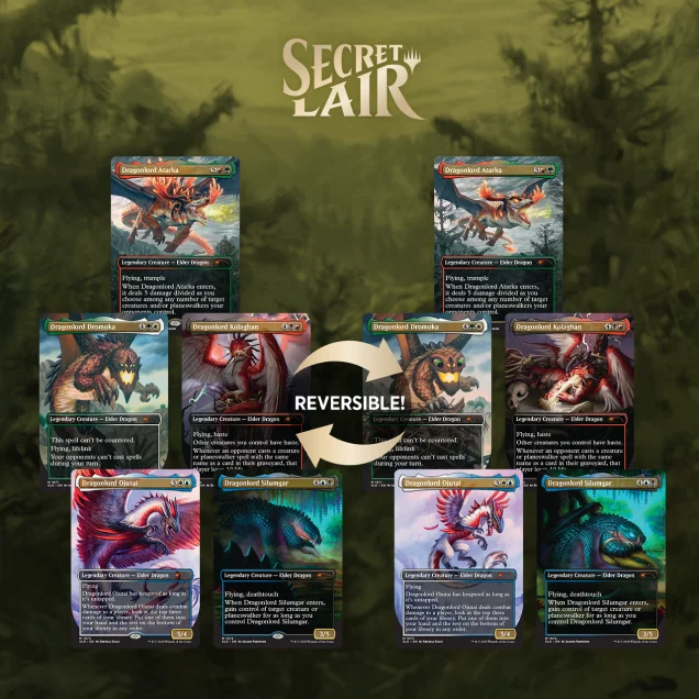 Magic the Gathering Secret Lair They Grow Up So Fast (Foil)