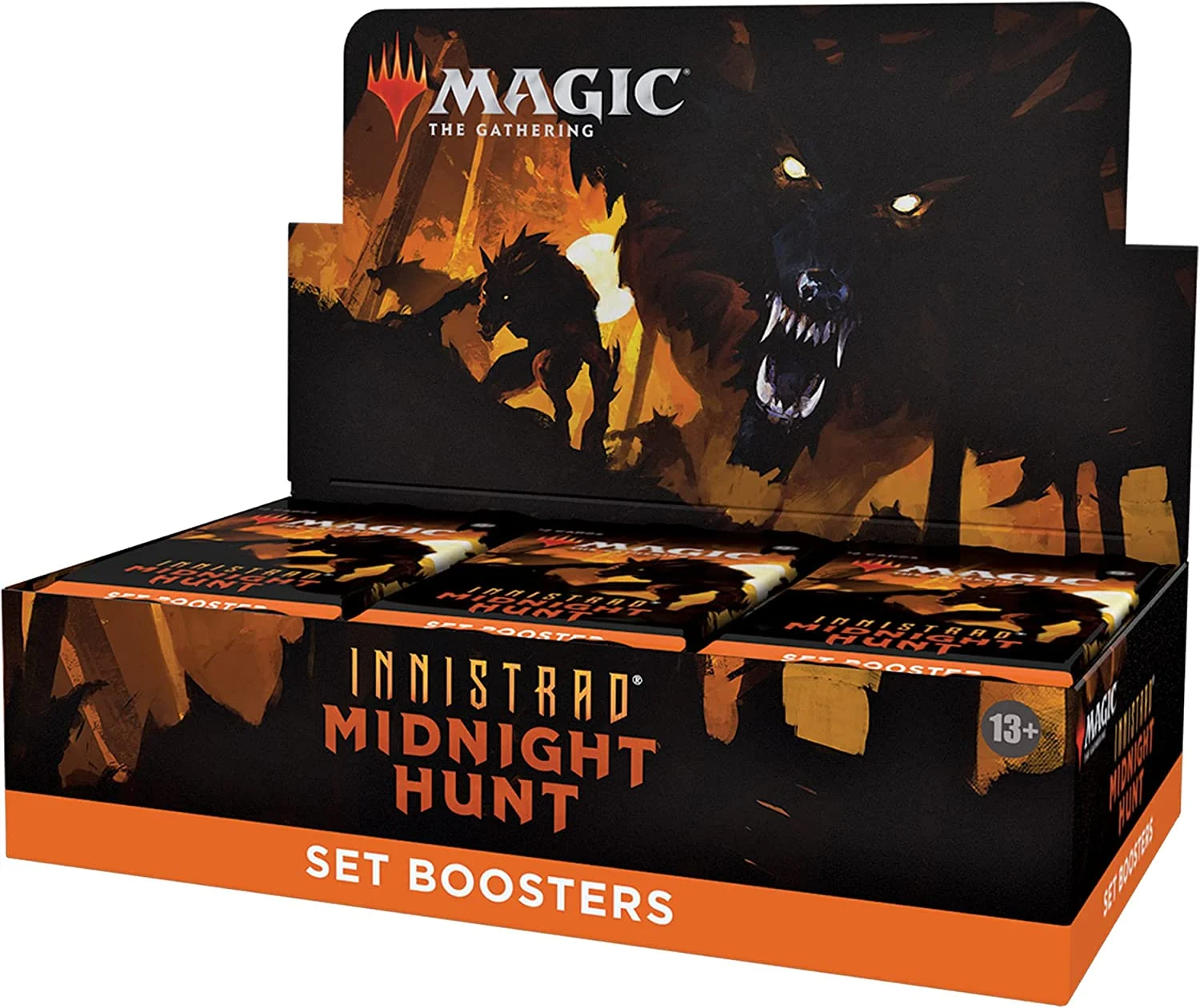 Magic: The Gathering Set Booster Box Case - Innistrad: Midnight Hunt (Case of 6)